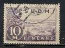 FINLANDE  / 1930 -  10 M. Gris Violet  # 154a  Ob. - Gebraucht