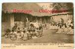 CONGO - ELEVES CATECHISTES - FILLETTE & JEUNE GARCON - DOS VISIBLE - French Congo