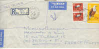 Ouganda Uganda - Lettre Recommandée 1968 Kampala - Oiseaux - Uganda (1962-...)