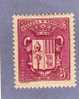 ANDORRE FRANCAIS TIMBRE N° 50 NEUF CHARNIERE ARMOIRIES DES VALLEES 5C ROSE LILAS - Ongebruikt