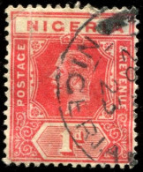 Pays : 346  (Nigeria : Colonie Britannique)  Yvert Et Tellier N° :   19 (o) - Nigeria (...-1960)