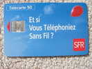 F547 V1 - SFR - 50 SC7 - Point Rouge Au Verso - 1995