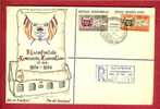 SOUTH AFRICA 1954 Enveloppe Mint 237-238 100 Years Voortrekkers - Briefe U. Dokumente