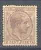 ES190-LA416..España, Spain, Espagne.ALFONSO Xll.1878.1901/5.(Ed 190*) Con Carnela.MUY ONITO - Unused Stamps