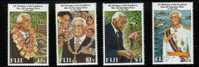 FIJI 2000 80TH BIRTHDAY OF SIR KAMISESE MARA  SET OF 4 NHM - Fiji (1970-...)