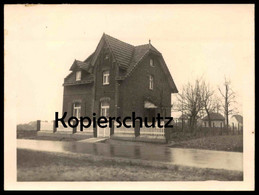 ALTES ORIGINAL FOTO HAUS VERMUTLICH LEVERKUSEN 9 X 12 CM PHOTO VERMERK EIN LICHTBILD DES VERPFÄNDETEN GRUNSTÜCKS - Leverkusen