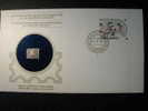 GRECIA 1982 - FDC CON LINGOTE DE PLATA (Silver Bullion)  - ATLETISMO - Brieven En Documenten