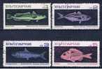 BG+ Bulgarien 1969 Mi 1948-51 Fische - Used Stamps