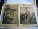 LE PETIT JOURNAL N° 0342 06/06/1897 SAUVETEURS DU BAZAR DE LA CHARITE DECORES + AFFAIRE GREGOIRE LES ASSASSINS AU PROCES - Le Petit Journal