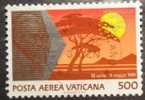 VATICANO 1990 Nr Aerea 88 Viaggi Del Papa 500 Lire - Poste Aérienne