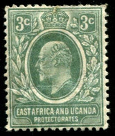Pays :   9,2 (Afrique Orientale Britannique & Ouganda) Yvert Et Tellier N° : 125 (o) - Herrschaften Von Ostafrika Und Uganda