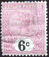 Pays :  96 (Ceylan : Colonie Britannique)  Yvert Et Tellier N° :  129 (o) - Ceylon (...-1947)