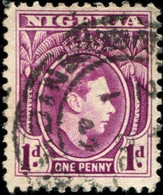 Pays : 346  (Nigeria : Colonie Britannique)  Yvert Et Tellier N° :   63 (o)  Dent 12 - Nigeria (...-1960)