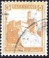 Pays : 378,2 (Palestine : Mandat Britannique)  Yvert Et Tellier N° : 66 (o) - Palestine