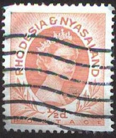 Pays : 404 (Rhodésie-Nyassaland : Colonie Britannique)  Yvert Et Tellier :     1 (o) - Rhodesië & Nyasaland (1954-1963)