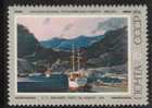 Urss   -   1974.  Quadro. Barche Nel Porto Del Nord.  Boats In The The Port Of The Nord.   MNH - Autres (Mer)