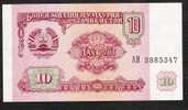 TAJIKISTAN  P3  10  RUBLES   1994  UNC. - Tadschikistan