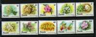 Rwanda **  N° 974 à 983 - Plantes Et Leurs Fleurs - Unused Stamps