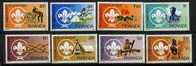 Rwanda **  N° 1081 à 1088 - 75e Ann. Du Scoutisme - Unused Stamps