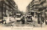 MARSEILLE Tramway électrique Publicité Absinthe Oxygénée Cusenier - Tramways