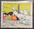 VATICANO 1984 Nr 758 Viaggi Del Papa 250 Lire - Used Stamps