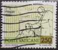VATICANO 1981 Nr 702 Viaggi Del Papa 250 Lire - Oblitérés