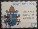 VATICANO 1979 Nr 648 Papa Giovanni Paolo II 170 Lire - Usados