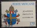 VATICANO 1979 Nr 648 Papa Giovanni Paolo II 170 Lire - Used Stamps