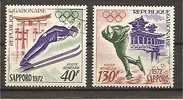 Gabon - Serie Completa Usata: Olimpiadi Invernali Di Sapporo 1972 - Winter 1972: Sapporo