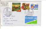 GOOD AUSTRALIA Postal Cover To ESTONIA 1996 - Good Stamped: Animal ; Ship / Music - Brieven En Documenten