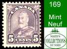 Canada (Unitrade & Scott # 169 - Arch/Leaf Issue) (Mint) F - Nuevos