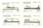 1987 - Malta 756/59 Navi       ----- - Maritime