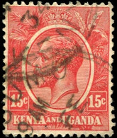 Pays : 260 (Kenya & Ouganda : Colonie Britannique)  Yvert Et Tellier N° :   5 (o) : SG EA 82 - Kenya & Uganda