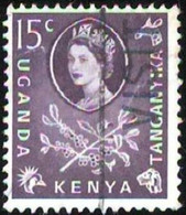 Pays : 260,1 (Kenya-Ouganda-Tanganyika)  Yvert Et Tellier N° : 107 (o) - Kenya, Uganda & Tanganyika