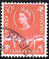 Pays : 260,1 (Kenya-Ouganda-Tanganyika)  Yvert Et Tellier N° : 110 (o) - Kenya, Uganda & Tanganyika