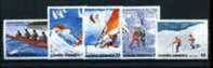 Timbre(s) Neuf(s) De Grèce,1493-97, Sports Nautique Et Sports D'hiver, Aviron, Ski Nautique, Planche à Voile, Ski..1983 - Unused Stamps