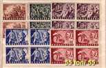 Bulgaria / Bulgarie 1951 'April' Revolution 5v.-MNH   Block Of Four - Unused Stamps