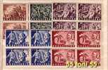 Bulgaria / Bulgarie 1951 'April' Revolution 5v.-MNH   Block Of Four - Nuovi