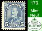 Canada (Unitrade & Scott # 170 - Arch/Leaf Issue) (Mint) F - Nuevos