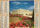 CALENDRIER ALMANACH DES PTT De  1990 Versailles 78 Et Chateau De La Batisse  63 - Grossformat : 1981-90