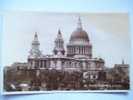 Valentine´s St Paul's Cathedral  London  Londres Recto / Verso - St. Paul's Cathedral