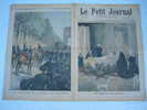 LE PETIT JOURNAL N° 0413 16/10/1898 Mme CARNOT SUR SON LIT DE MORT + BAGARRE AVENUE DE WAGRAM A PARIS - Le Petit Journal