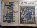 LE PETIT JOURNAL N° 0421 11/12/1898 Pdt FELIX FAURE DANS LA MINE A LENS + L'EXCUSE AU DRAPEAU - Le Petit Journal