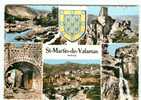 07 - SAINT MARTIN De VALAMAS - 5 Vues -  Dos Scané - Saint Martin De Valamas