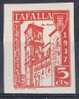 Sello Benefico TAFALLA 5 Cts, Sofima 4s. Guerra Civil - Spanish Civil War Labels