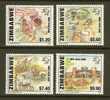 ZIMBABWE 1999 MNH Stamps U.P.U. 631-634 #5171 - Zimbabwe (1980-...)