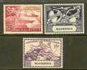 MAURITIUS 1949  Hinged Stamp(s) U.P.U. (3 Values Only) 223-225 - U.P.U.