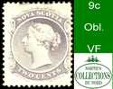 Canada Nova Scotia (Unitrade & Scott # 9c - Queen Victoria) (o) VF - Gebruikt