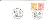 BELGIUM 1987 CARD WITH STAMP AND SPECIAL CANCELLATION FU - Covers & Documents