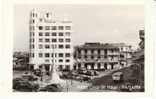 Panama City Panama, Plaza Cinco De Mayo On C1940s Vintage Real Photo Postcard, Auto Bus Book Store - Panama